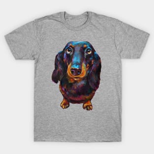 Roxy the Dachshund by Robert Phelps T-Shirt